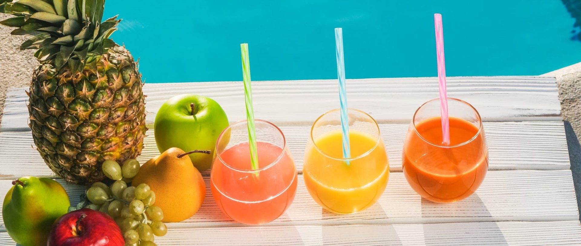 Some of the best juices to use would be apple, grape, pomegranate, cranberry, and orange -2 - Alkaline Water Treatment