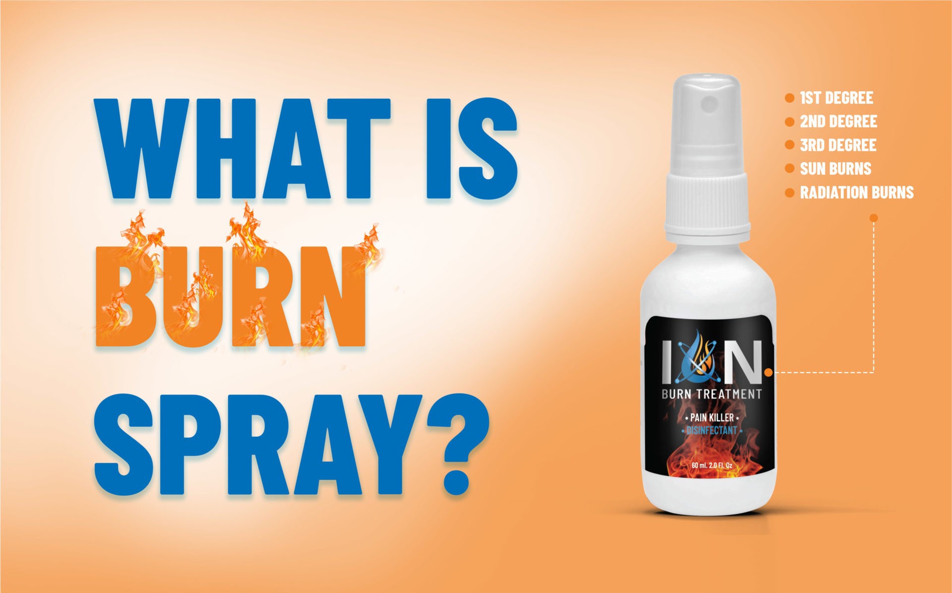 What is Burn Spray Ionoxygen